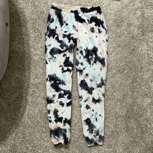 Pastel Tie Dye Jogger Sweatpants